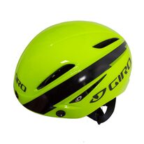 Šalmas GIRO Air Attack Shield, S, 51-55cm (baltas/oranžinis/geltonas)