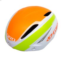 Helmet GIRO Air Attack Shield, S 51-55cm (white/orange/yellow)