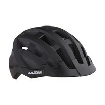 Helmet Lazer Comp DLX, 54-61 cm (black, matte)