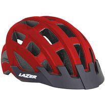 Helmet Lazer Compact, 54-61 cm (red)