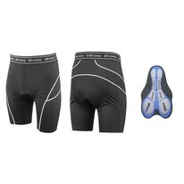 Inner pad for MTB shorts, (black) S