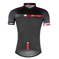 Jersey FORCE DASH (black/grey/red) L