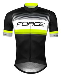 Jersey FORCE DRIVE short sleeves (black/fluorescent) size S