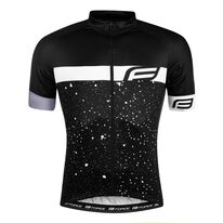 Jersey FORCE SPRAY (black/white) L