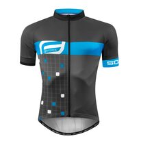 Jersey FORCE Square (grey/blue) L