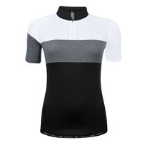 Jersey FORCE View Lady (black/white/grey) size M