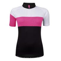 Jersey FORCE View Lady (black/white/pink) size M