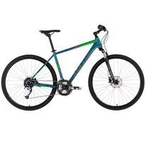 KELLYS Phanatic 10 28" 27G size 21" (53cm) (blue/green)