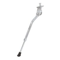 Kickstand FORCE Raf 20-28" center mount, adjustable (aluminium, silver)