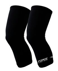 Knee warmers FORCE Term (black) size M