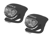 Light set Force 2 LED (black, front + rear)