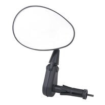 Mirror FORCE for handlebar, reversible (black)