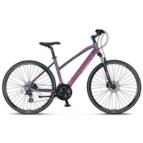 MOSSO Legarda 28" 21G size 18" (46cm) (grey/pink)