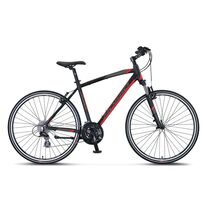 MOSSO Legarda 28" 21G size 20" (51cm) (black/grey/red)