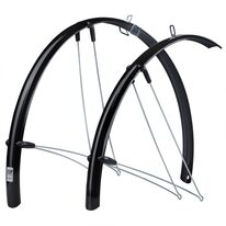 Mudguard set FORCE 36 Aluflex Road 28", 36mm (black)