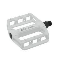 Pedals FORCE BMX Hot (aliuminium, white)