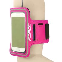 Phone holder FORCE on the arm (pink)