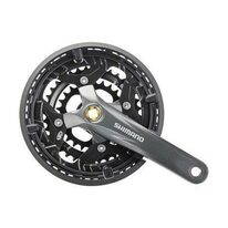 Priekinis žvaigždžių blokas Shimano ACERA FCM391 48-36-26T 9 pav. (sidabrinė)