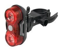 Rear light FORCE Optic 2LED 3 functions