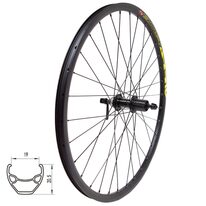 Galinis ratas 26'' STARSCircle J19SE 32H Shimano TX505 stebulė su greitveržle 