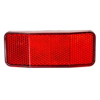 Reflector on rear carrier BONIN 50/80mm (red)