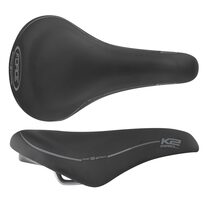 Saddle FORCE K2 gel 285x160mm (black)