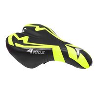 Saddle MONTE GRAPPA 4KIDS 16-20" (black/neon yellow)