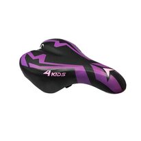 Saddle MONTE GRAPPA 4KIDS 16-20" (black/purple)