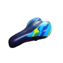 Saddle MonteGrappa 4KIDS 16/20" black/blue 230x150mm