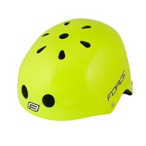 Šalmas FORCE BMX 54-58cm (fluorescentinis)