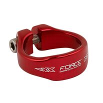 Seatclamp FORCE 31,8mm (aluminium, red)