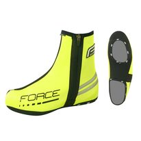 Велоспорт бахилы FORCE Neoprene (флуоресцентный) размер 40-42