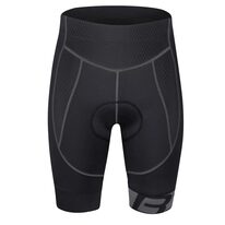 Shorts FORCE B30 with pad (black/grey) S