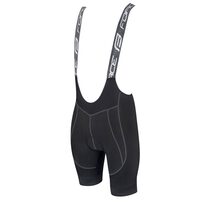 Shorts with bibs FORCE Fame with inner padding (black) L