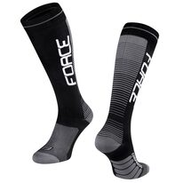 Socks FORCE COMPRESS, (black/grey) L-XL 42-47