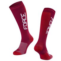 Socks FORCE COMPRESS, (red) L-XL 42-47