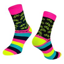 Socks FORCE CYCLE (yellow) S-M 36-41