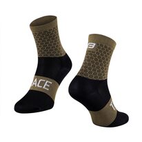 Socks FORCE Trace (green/black) L-XL 42-47