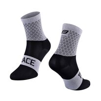 Socks FORCE Trace (grey/black) L-XL 42-47