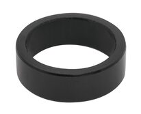 Spacer 1" 10mm black Alu