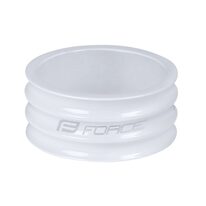 Spacer FORCE 1 1/8" 15mm (aluminium, white)