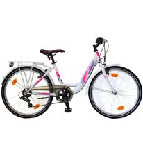 SPRINT Starlet 24" 6G size 12,5" (31cm) (white/neon pink)