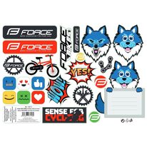 Stickers FORCE Kiddie (23 pcs)