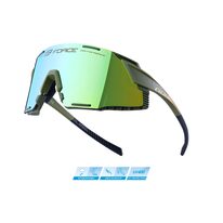 Sunglasses FORCE Grip (green/gold)