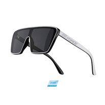 Sunglasses FORCE Scope, black lens (black/white)