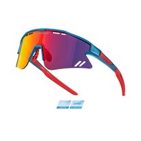 Sunglasses FORCE Specter red mirror lenses (blue/red)