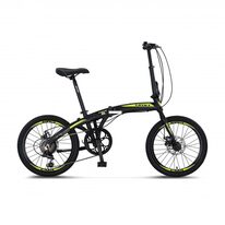 UMIT FOLDING 20" 6G (black/neon green)