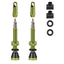 Valve set FORCE for tubeless tyres FV 44mm (green)