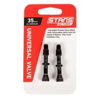 Valve set Stan's NoTubes for tubeless tyres 35mm (black)