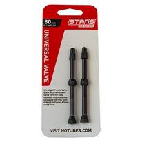 Valve set Stan's NoTubes for tubeless tyres 80mm (black)